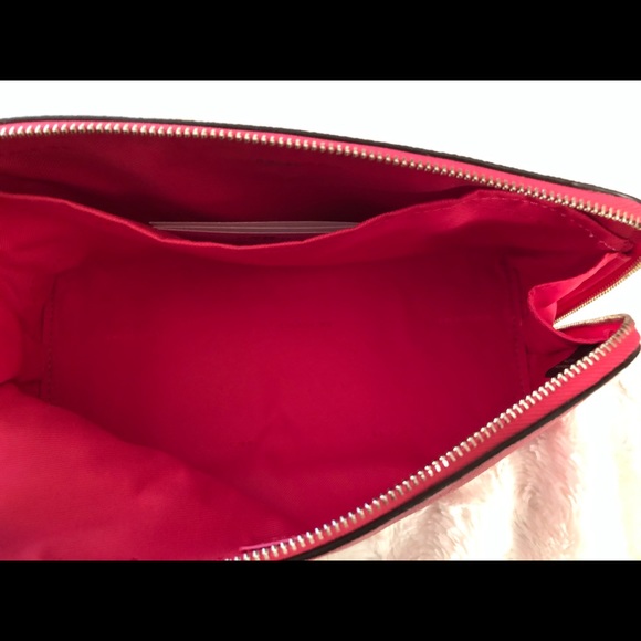 Coach COSMETIC case 22 in crossgrain leather - Picture 7 of 8